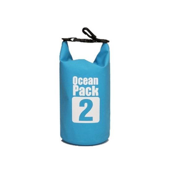 Waterproof Dry Bag For Swimming, Kayaking, Canoeing & More - Light Blue 2L