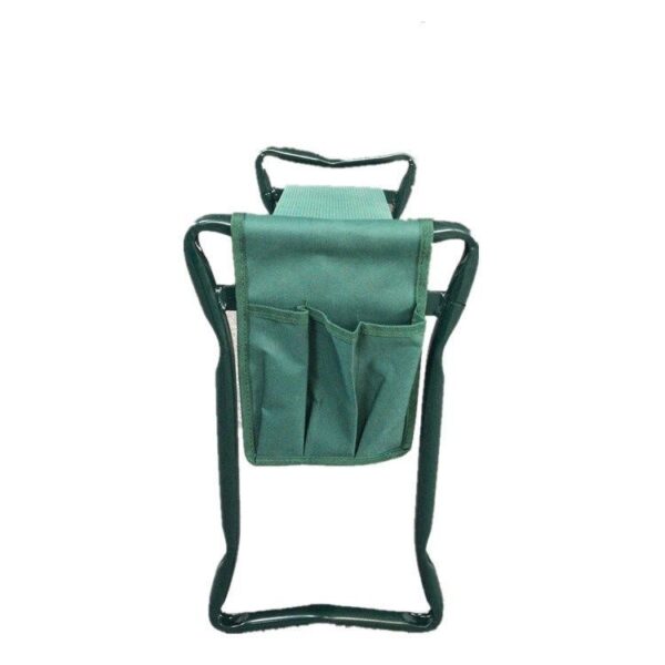 Foldable Outdoor Chair With Side Pouch Side View