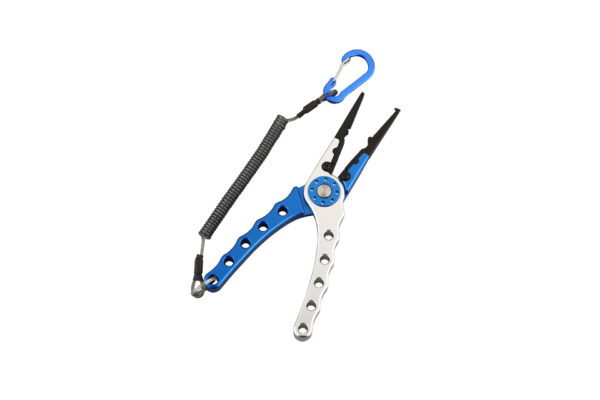 Aluminium Fishing Pliers - Blue & Silver